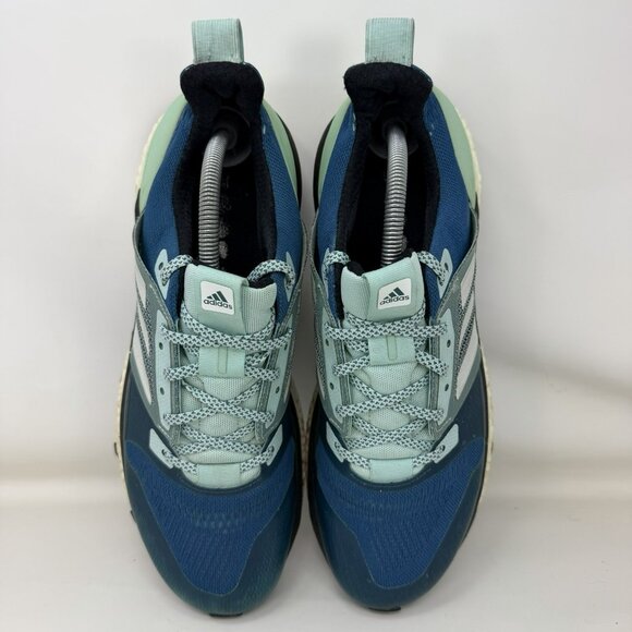 Adidas Boost Supernova Trail Running Shoes Teal Women's Size 12 - Picture 5 of 7